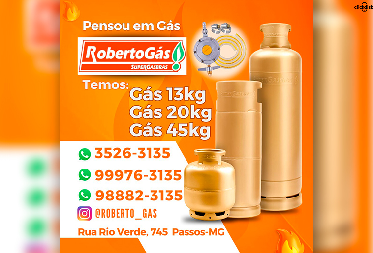 Banner ROBERTO GÁS - SUPERGÁSBRAS